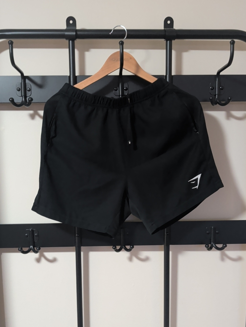 Gymshark Men’s Black Athletic Training Shorts